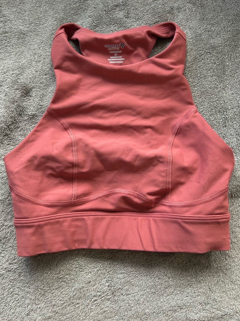 Old Navy Powersoft Phone Pocket Sports Bra